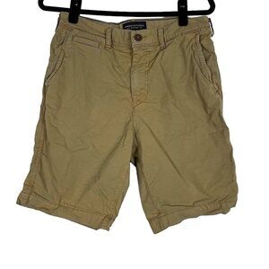 American Eagle Outfitter’s Classic Tan Flat Front Short - Men’s 31